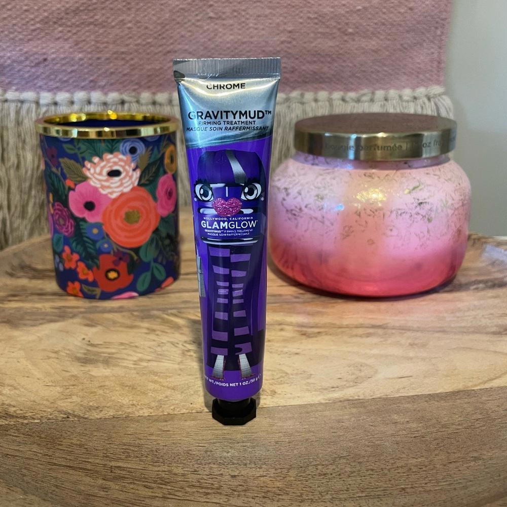 NEW (Sealed!)- GLAMGLOW- GravityMud Firming Treatment Mask- 1oz